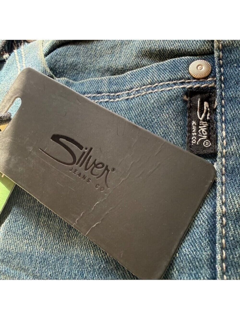 Silver Jeans Co Tammy Slim Bootcut Jeans Size 10 - Picture 10 of 16